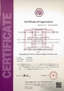 China Zhejiang Yisheng fluid Intelligent Control Co., Ltd certificaten